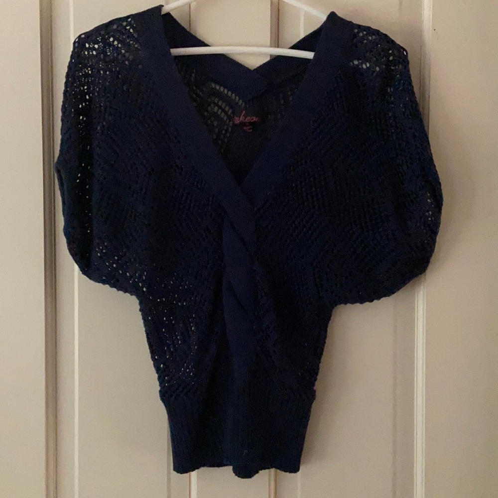 Takeout dressy pullover sweater